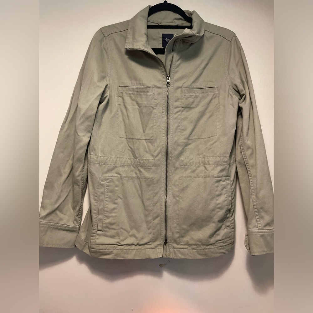 Gap Light Green Army Style Jacket Size Small